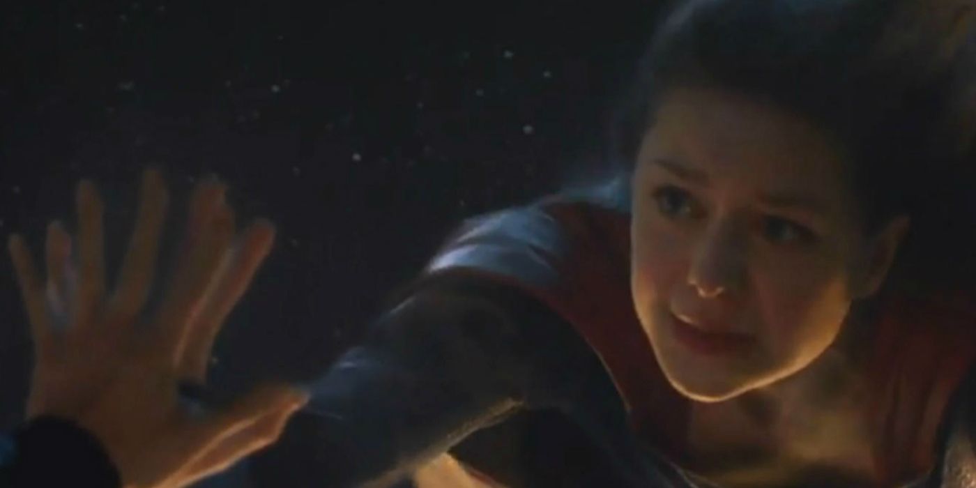 Supergirl in space