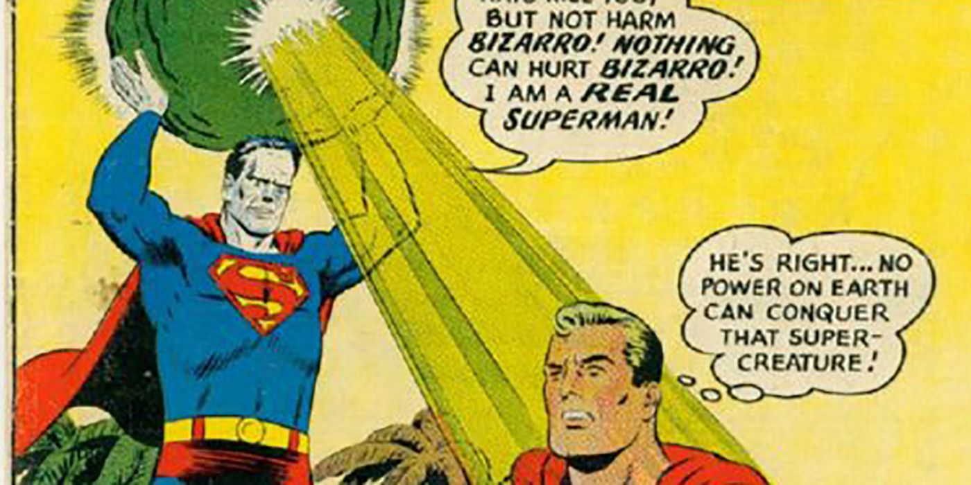 Superman Battle With Bizarro