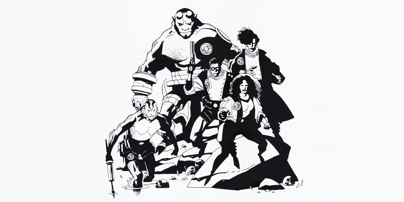 The Original Hellboy Team