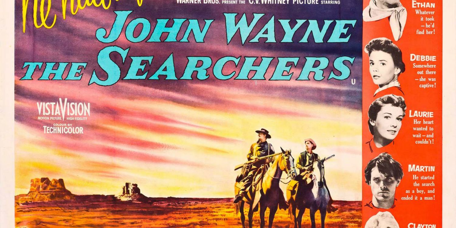 The Searchers movie poster