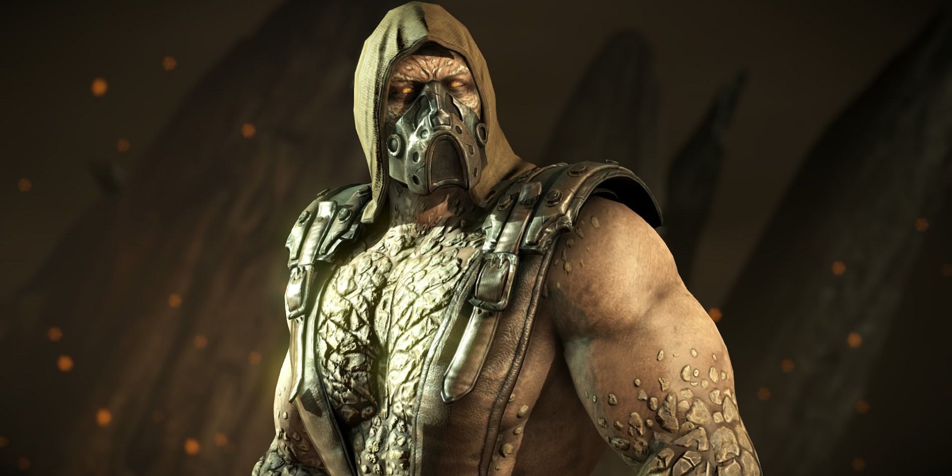 Tremor's character model in Mortal Kombat X