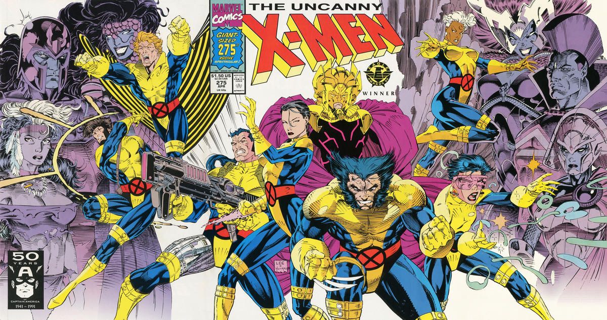 Uncanny x-Men 275 jim lee full