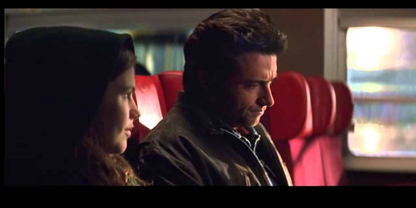 Wolverine and Rogue in X-Men movie