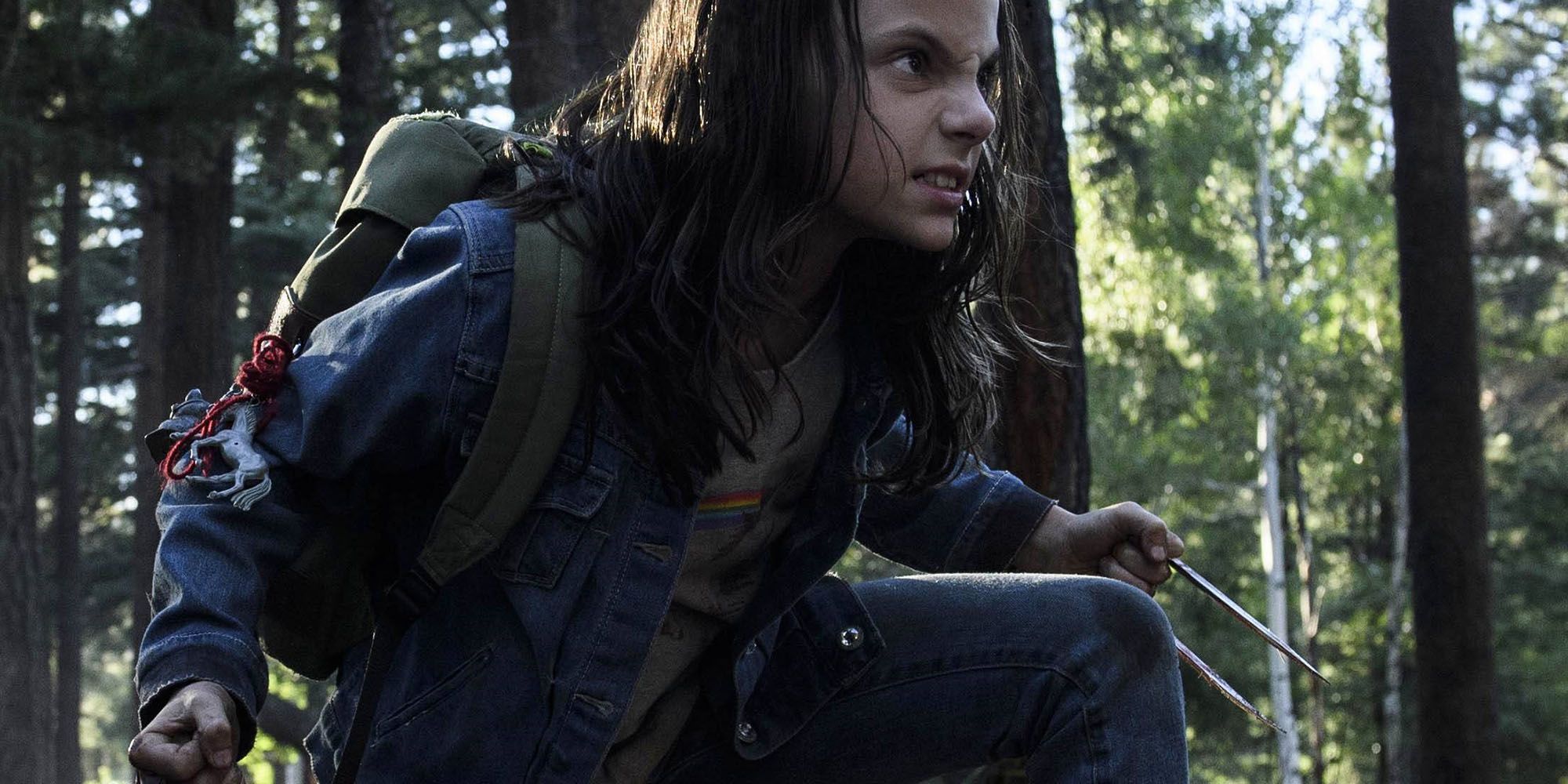 X-23 in Logan with claws drawn