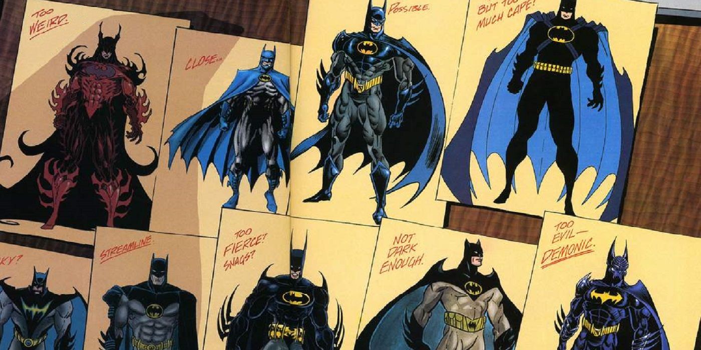 Batman costumes through the years