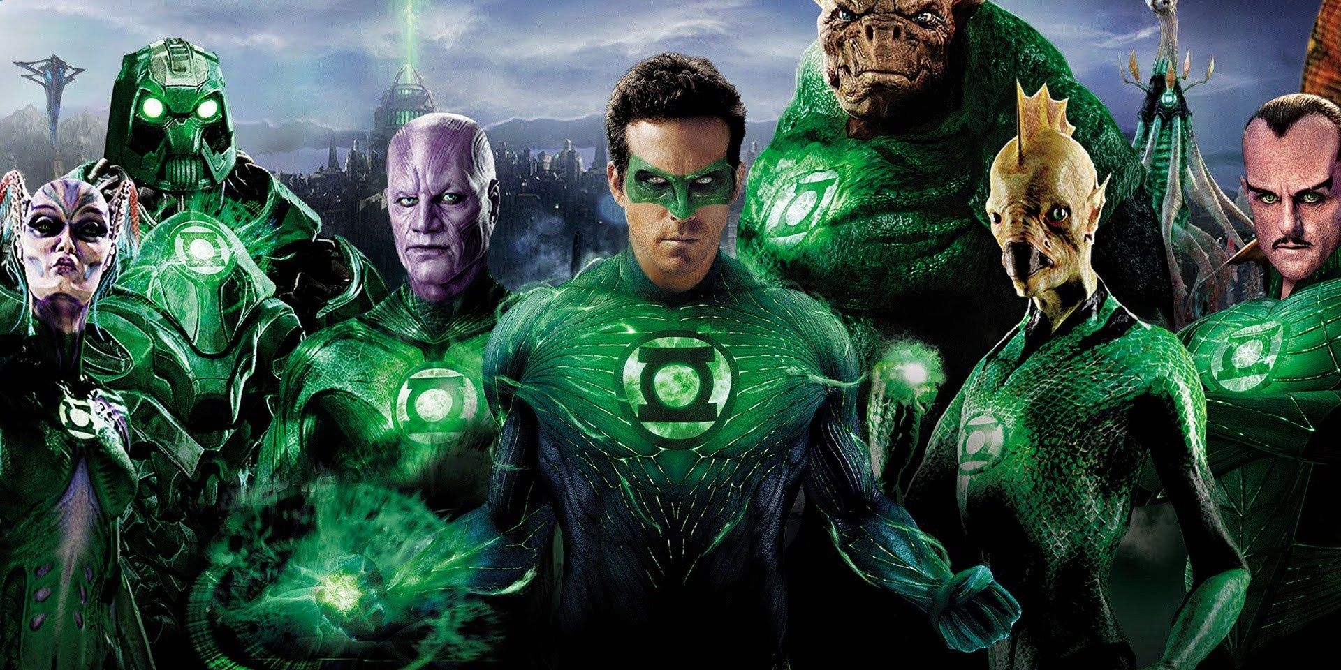 2011's cinematic Green Lantern Corps