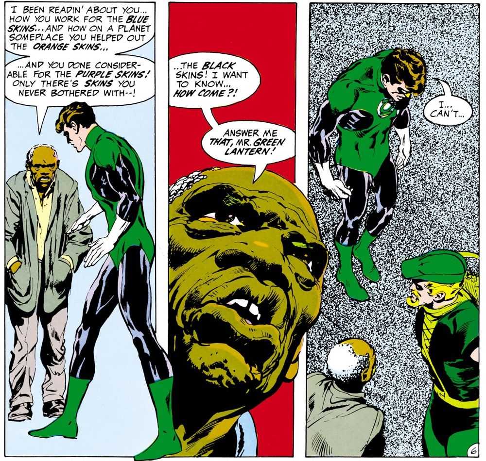Answer me that, Mr. Green Lantern!
