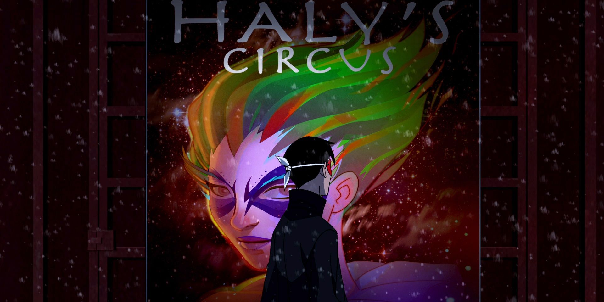 Robin passes Haly's Circus in Young Justice