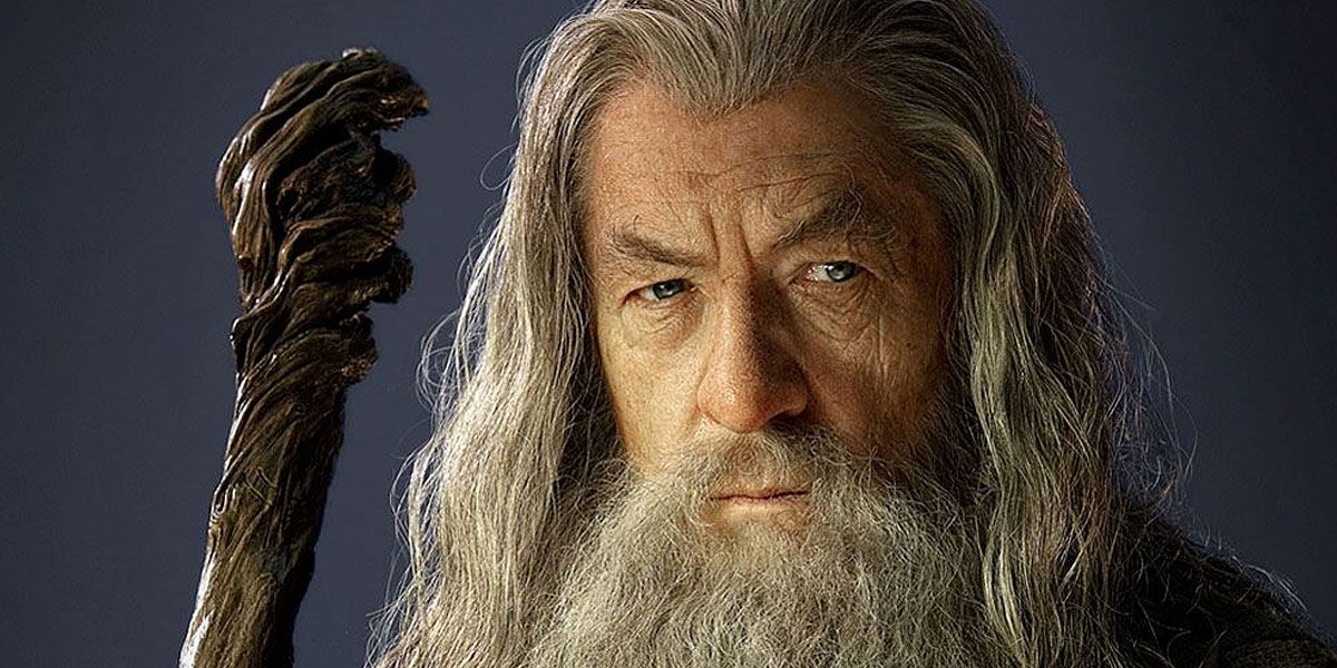 Ian McKellen as Gandalf in Lord of the Rings