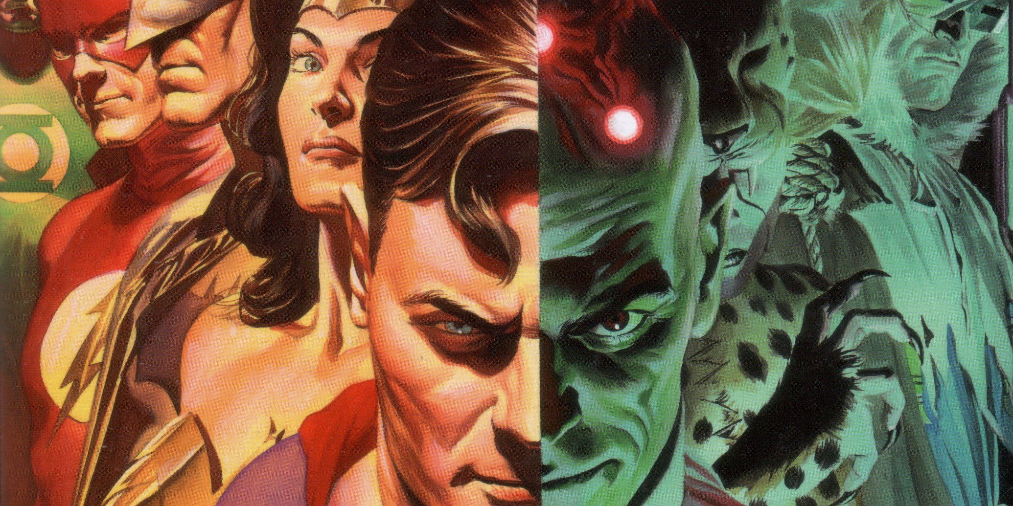 Superman leads the Justice League against Brainiac and the Legion of Doom
