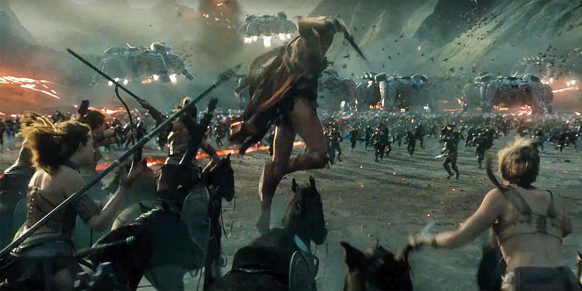 Amazons in Justice League