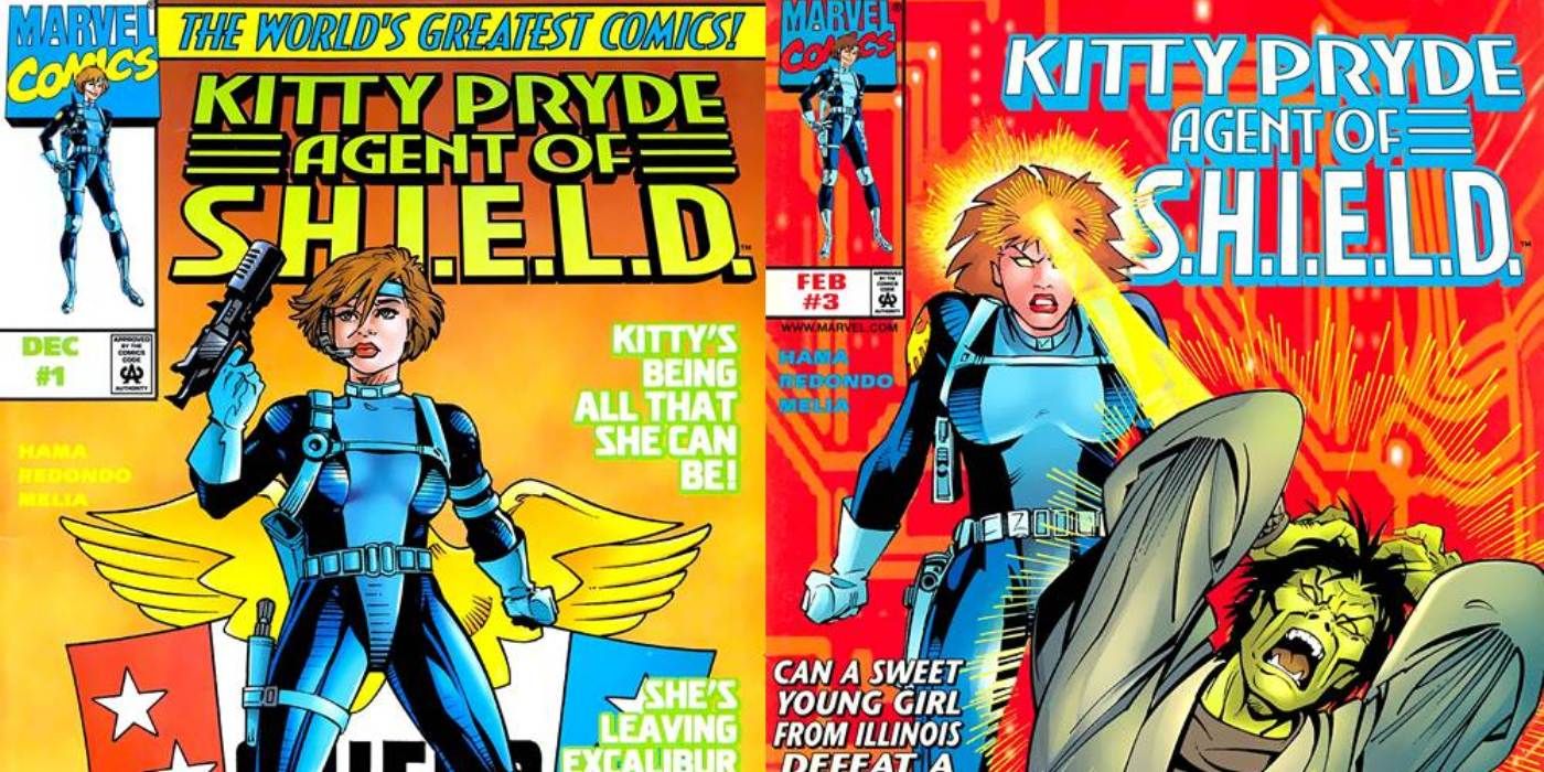 Kitty Pride Agent of S.H.I.E.L.D. Covers