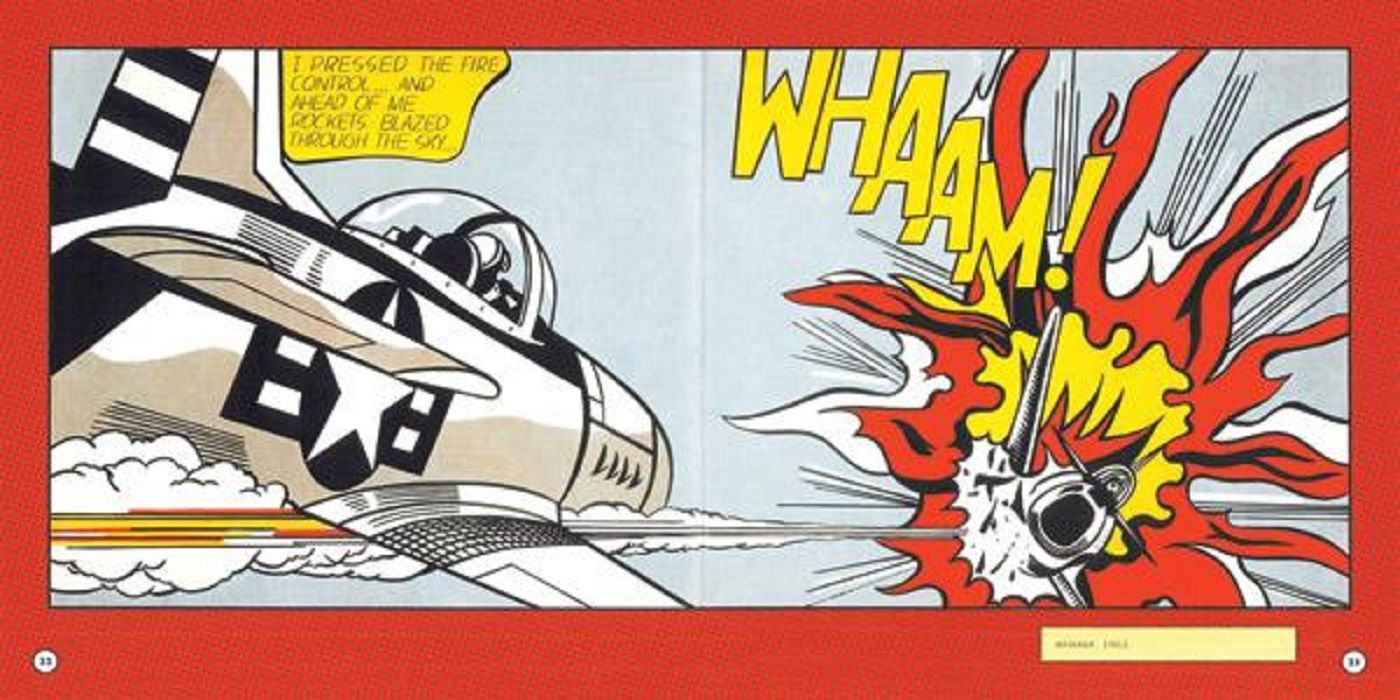A jet pilot destroys his enemy with a thunderous "WHAM"