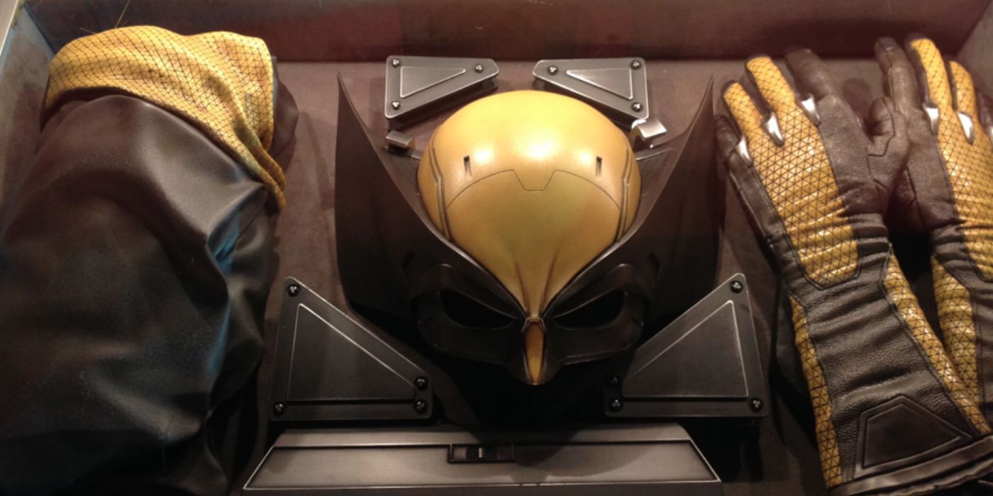 The yellow Wolverine costume in a deleted scene