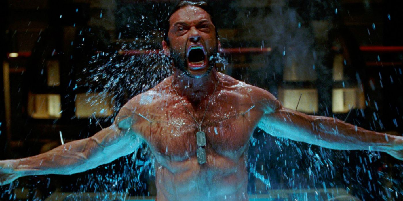 Wolverine awakening after his Adamantium transplant