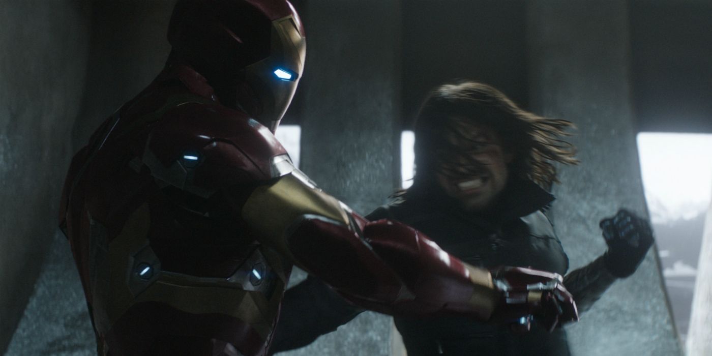 3 Cap and Bucky vs Iron Man