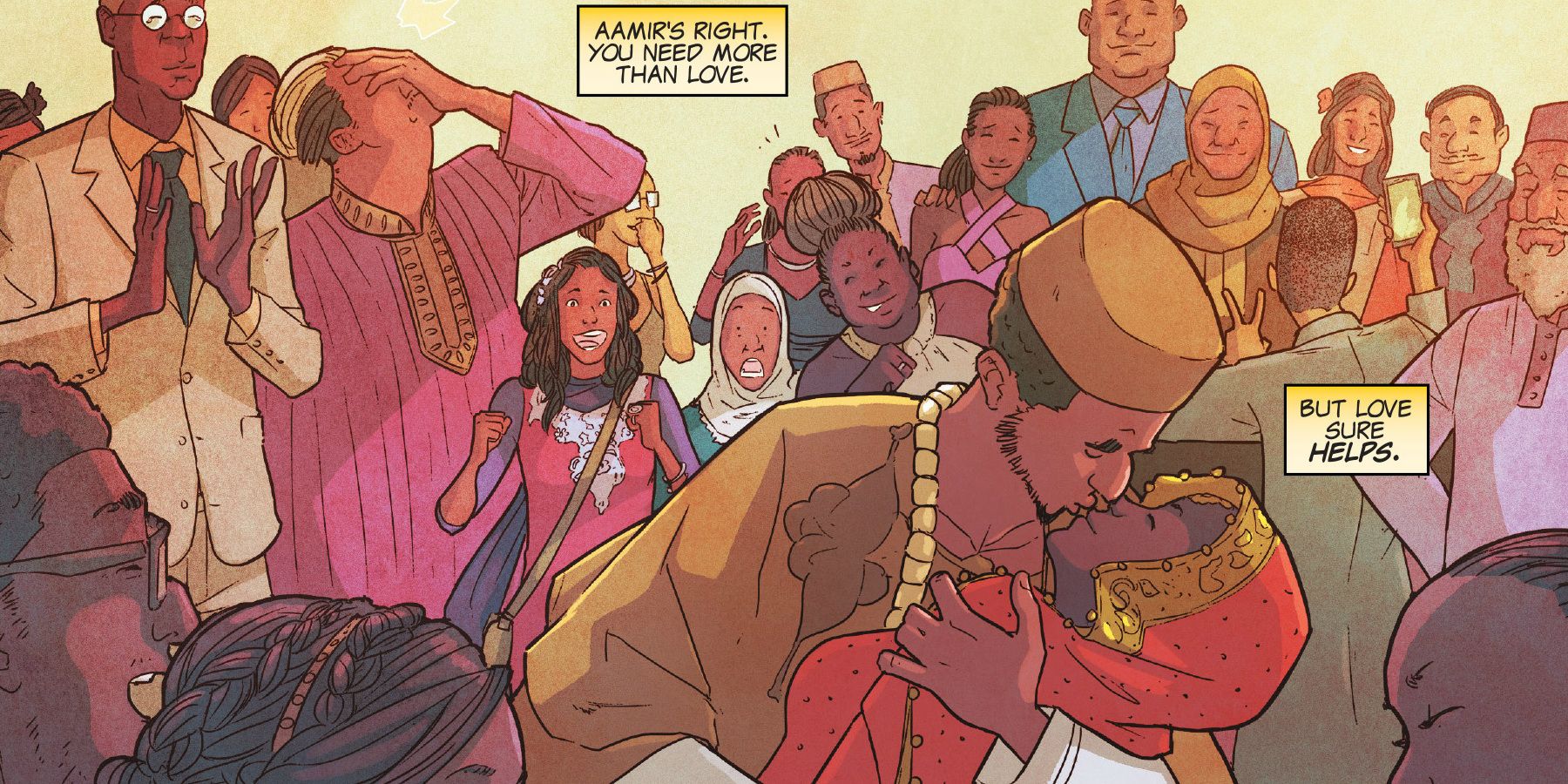 Amir from Ms Marvel gets married