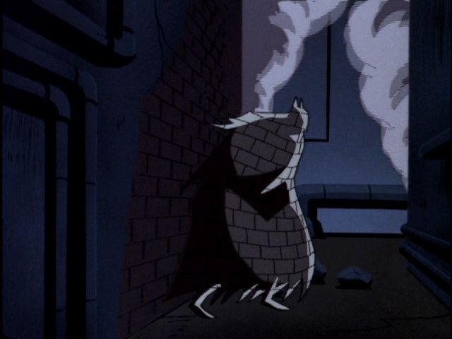 Animated Batman Emerges From Wall