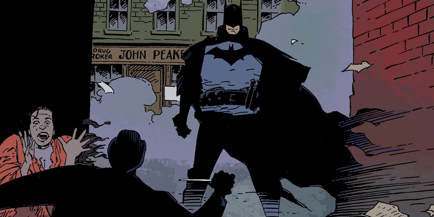 Batman catches Jack the Ripper in Gotham by Gaslight