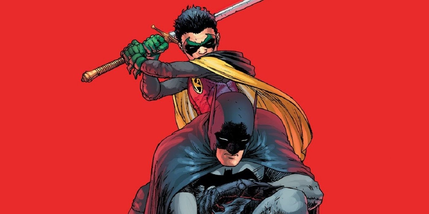 Batman vs Robin comic book