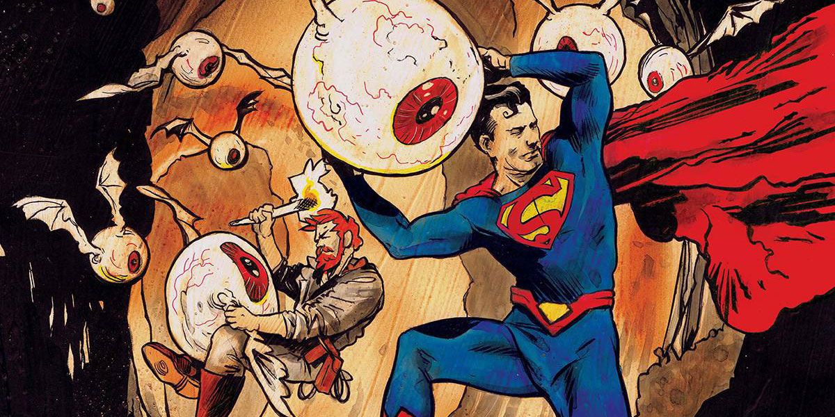 Cave Carson Has A Cybernetic Eye 7 Variant With Superman