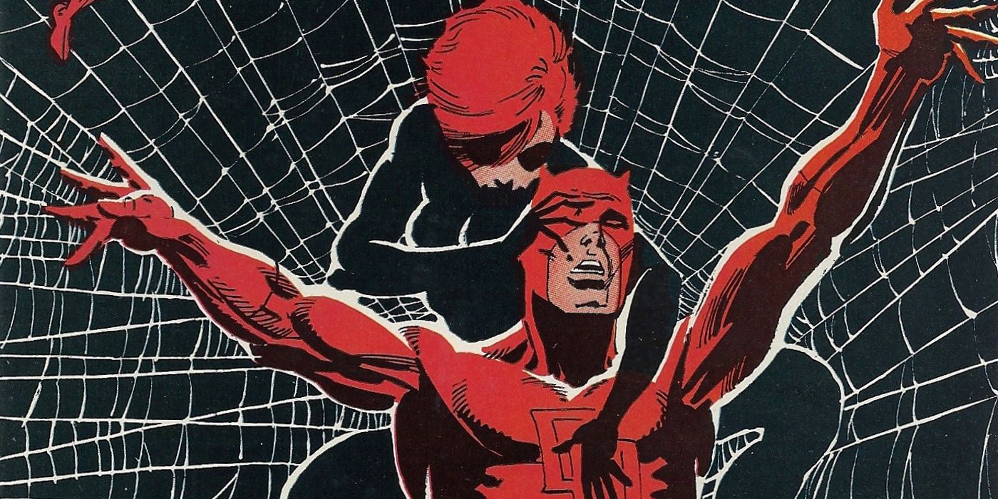 Daredevil caught in Black Widow's web