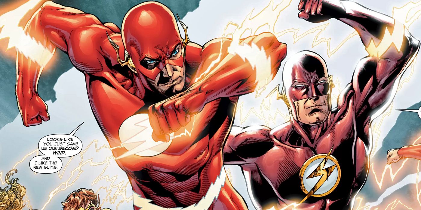 Flash Barry and Wally