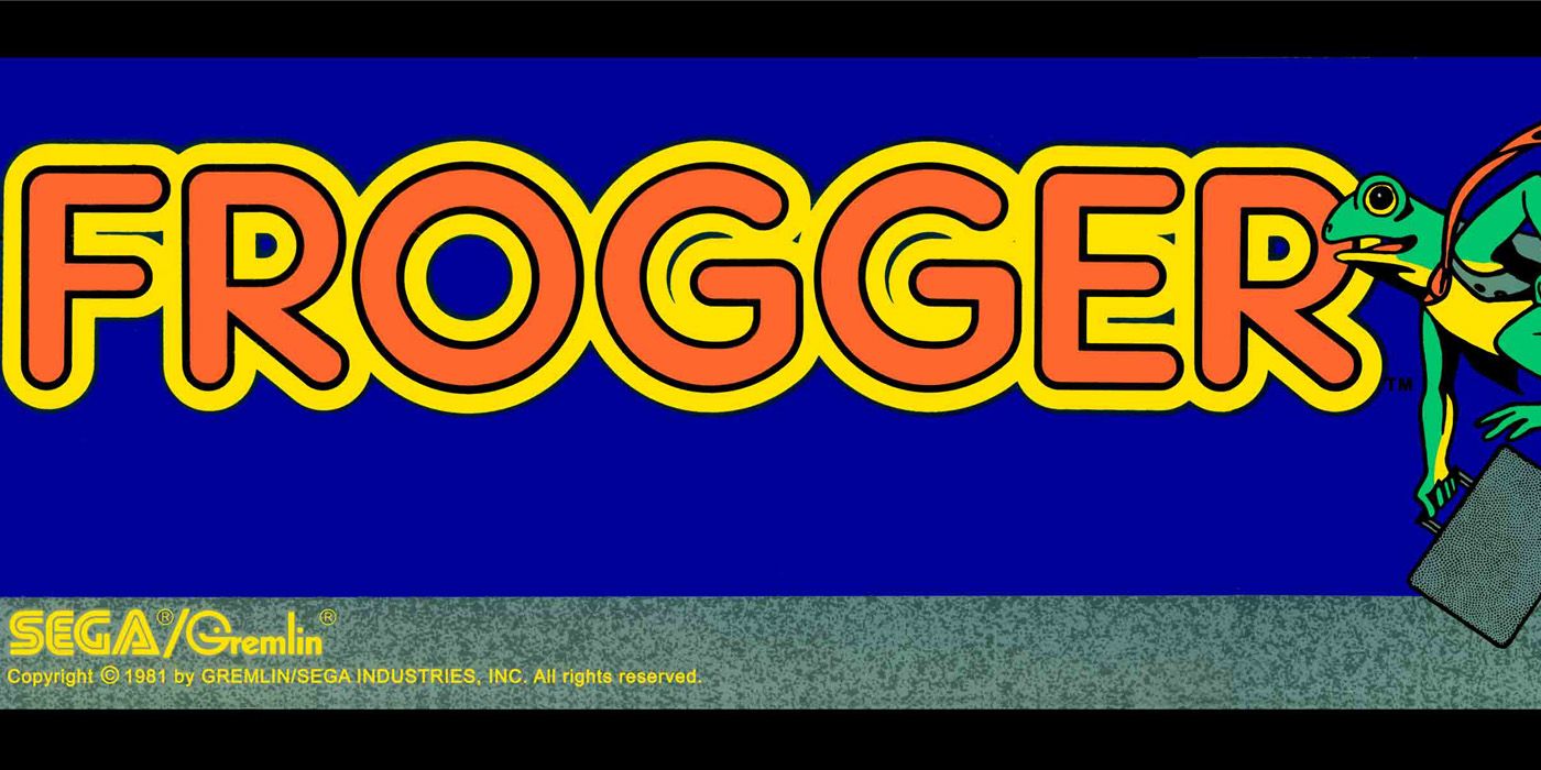 Frogger arcade marquee