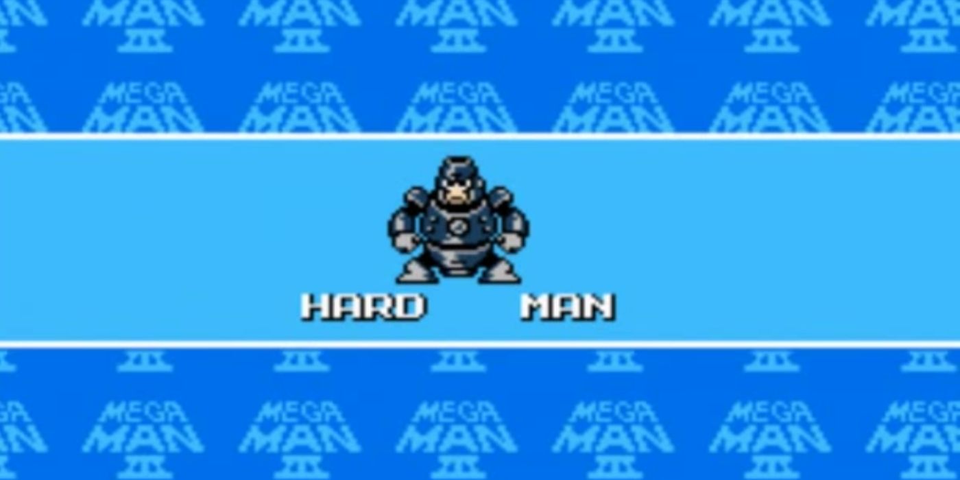 Hard Man from Mega Man 3 Stage Select
