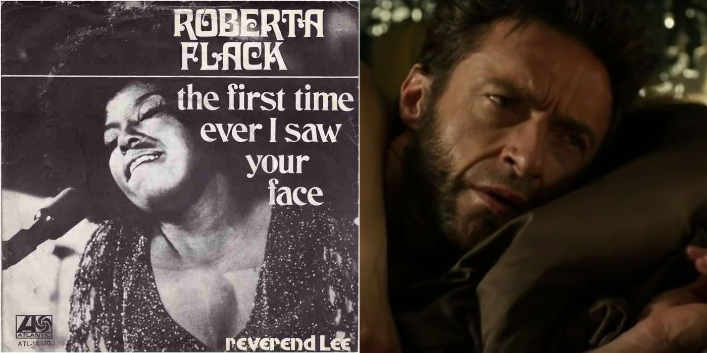 Hugh Jackman as Wolverine in X-Men Days of Future Past Roberta Flack First Time Ever I Saw Your Face