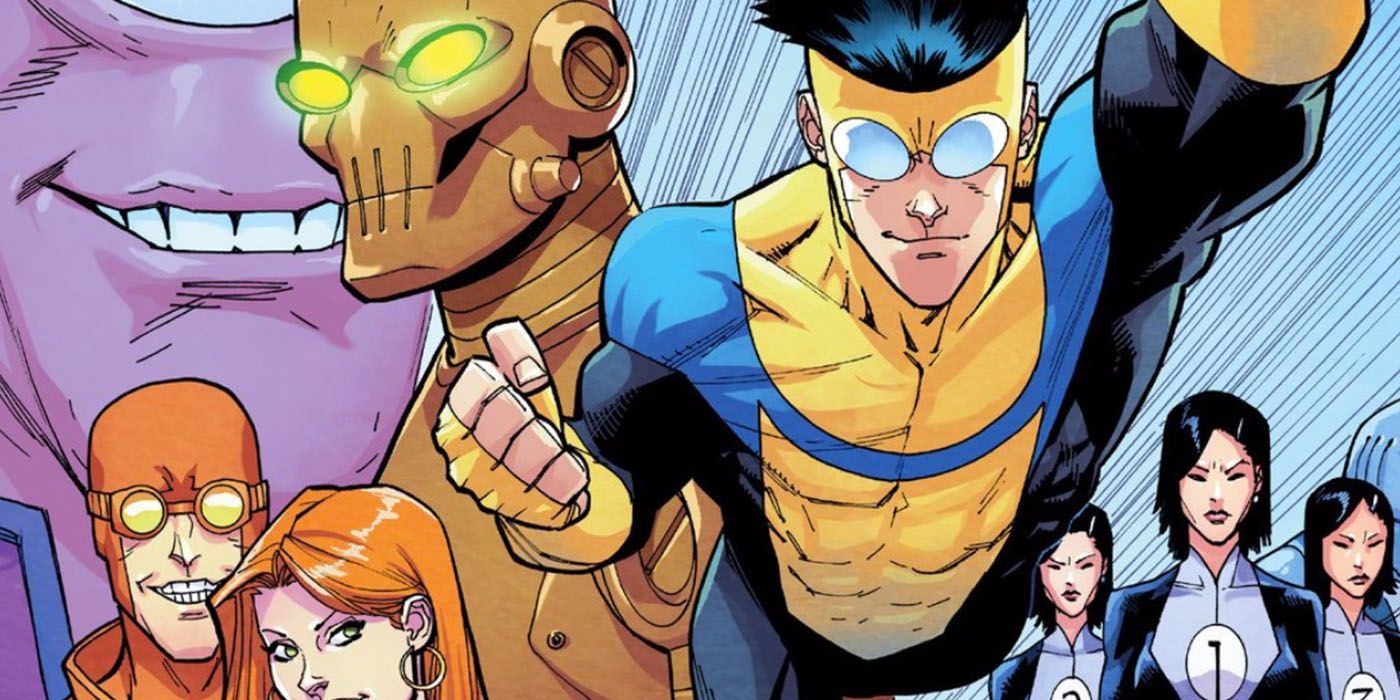 Invincible - Great little image to show the cast of the