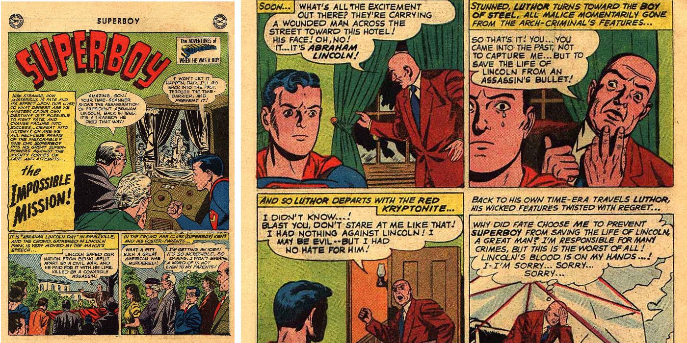 Lex Luthor Superboy and Lincoln