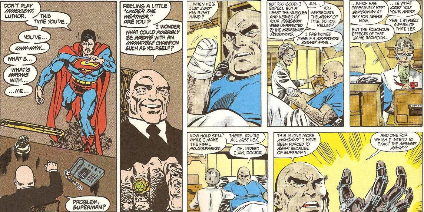 Lex Luthor kryptonite ring
