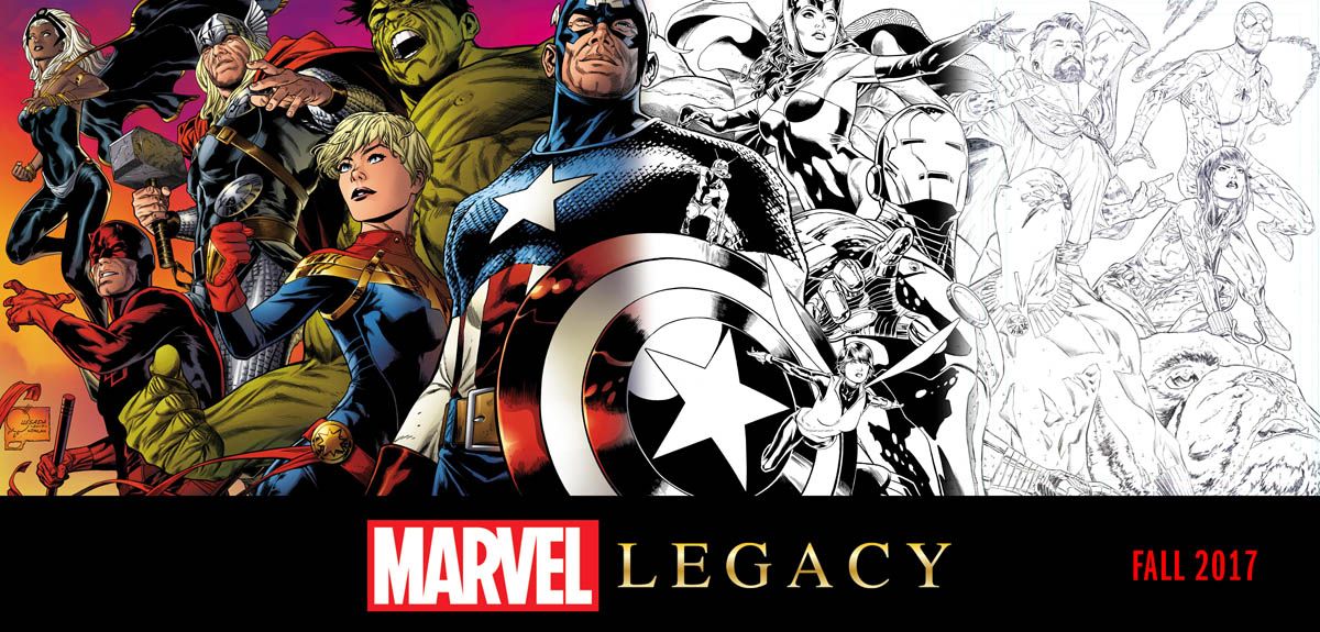 Marvel Legacy #1 cover by Joe Quesada