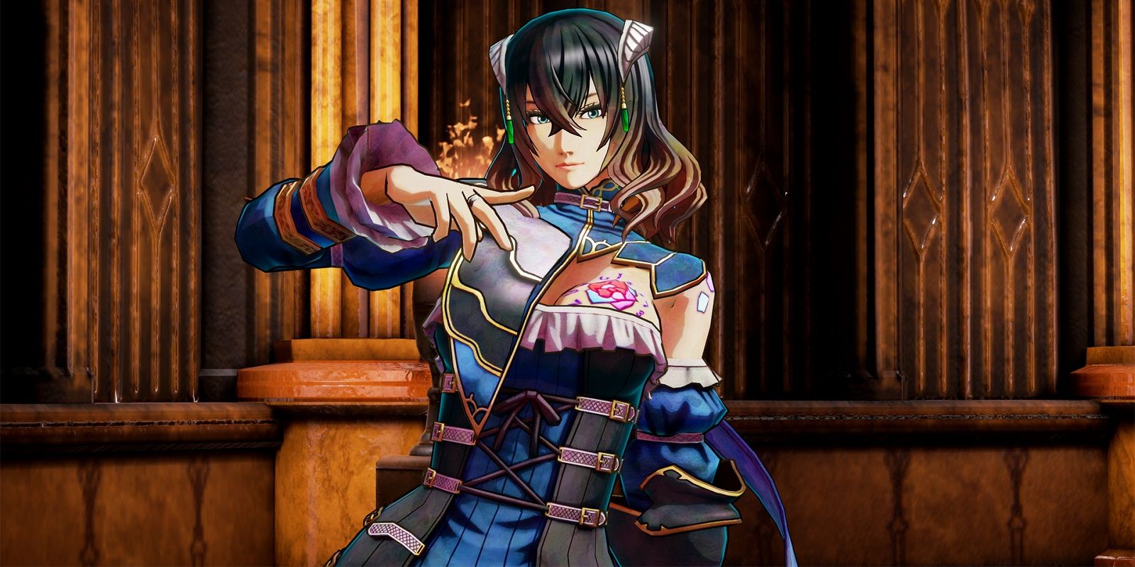 Miriam in Bloodstained: Ritual Night artwork