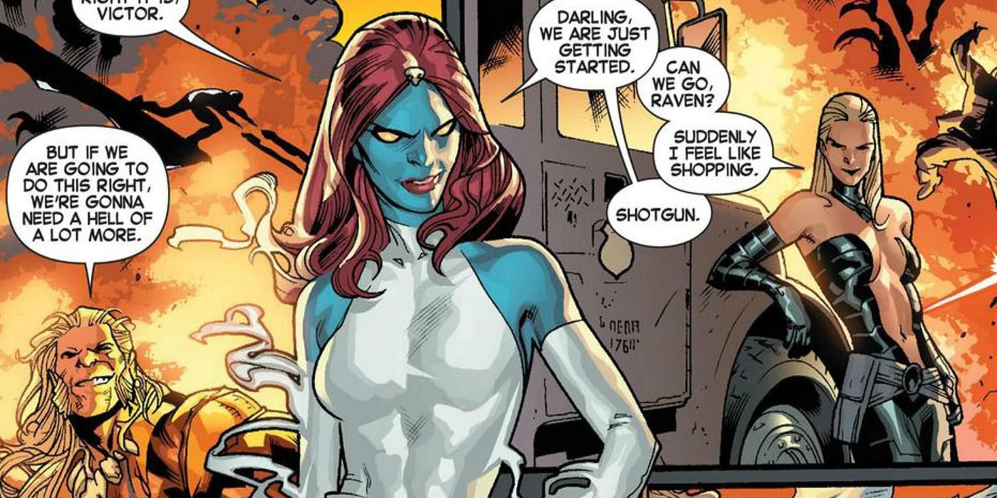 Mystique shapeshifter Marvel X-Men
