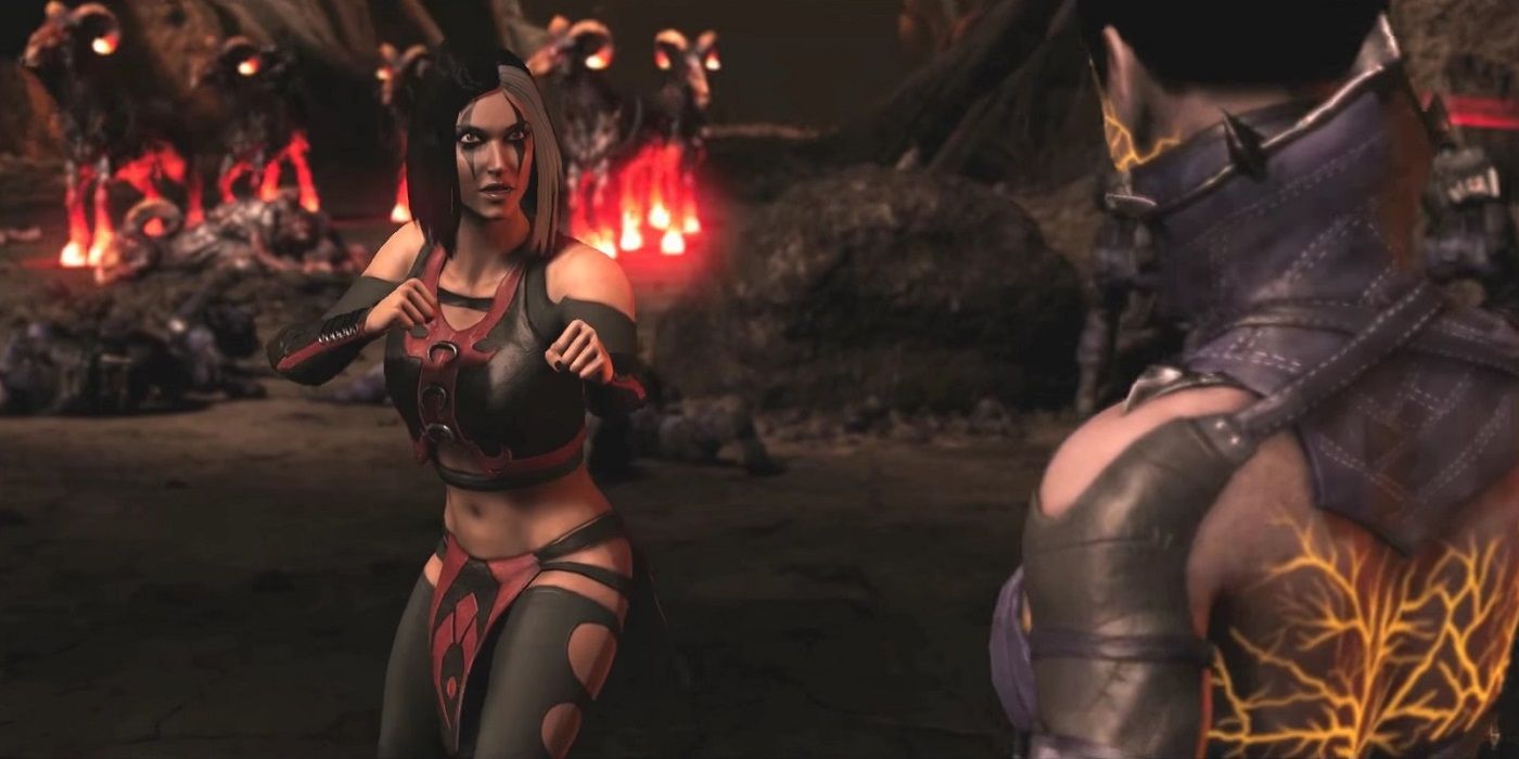 Sareena in Mortal Kombat X meets Kitana