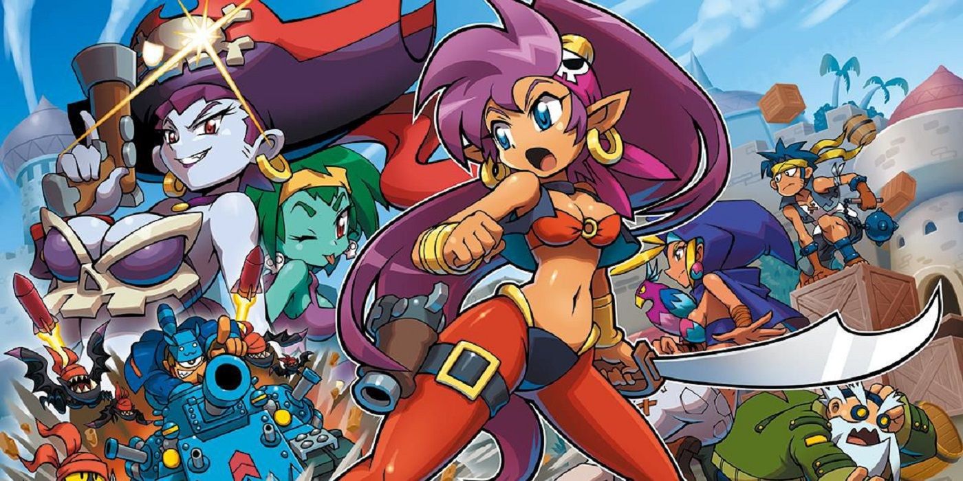 Shantae and the Pirate's Curse Japanese box art cover
