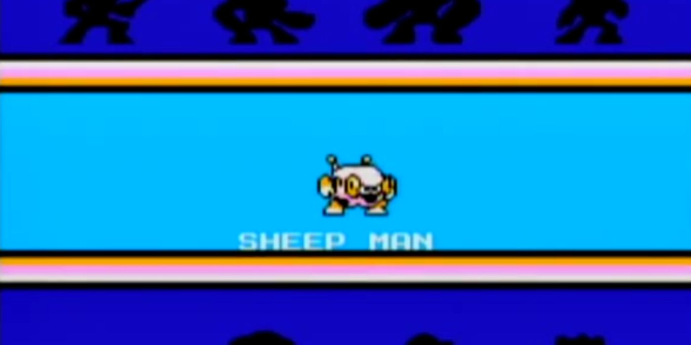 Sheep Man Mega Man 10 Select Screen