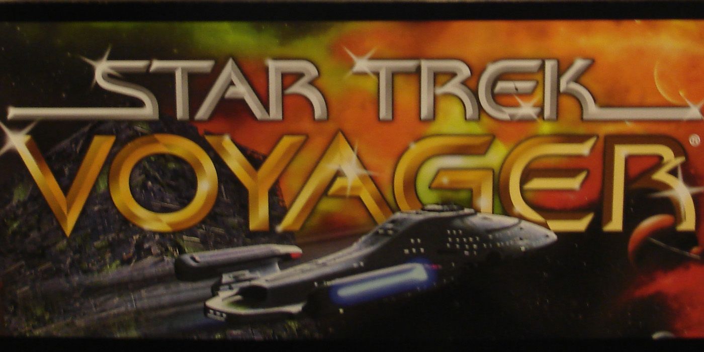 Star Trek Voyager arcade cabinet panel