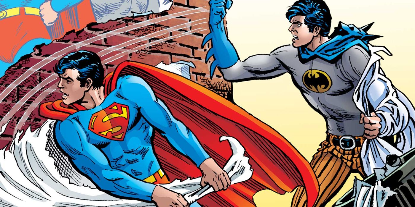 Superman Jr. and Batman Jr. as the original Super Sons