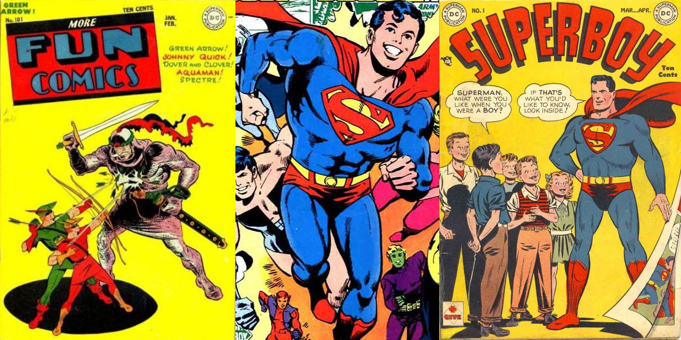 Superboy covers