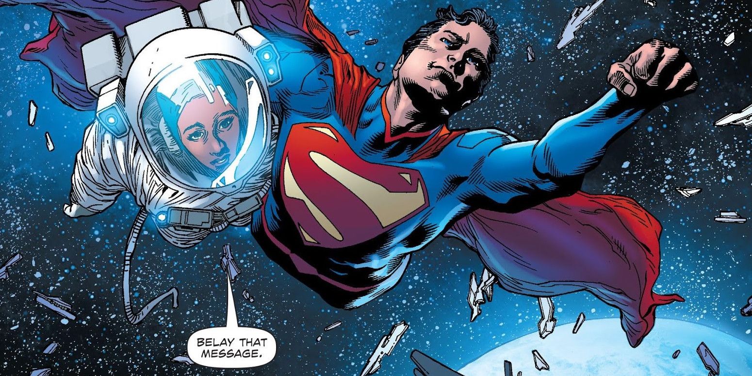 Superman in space