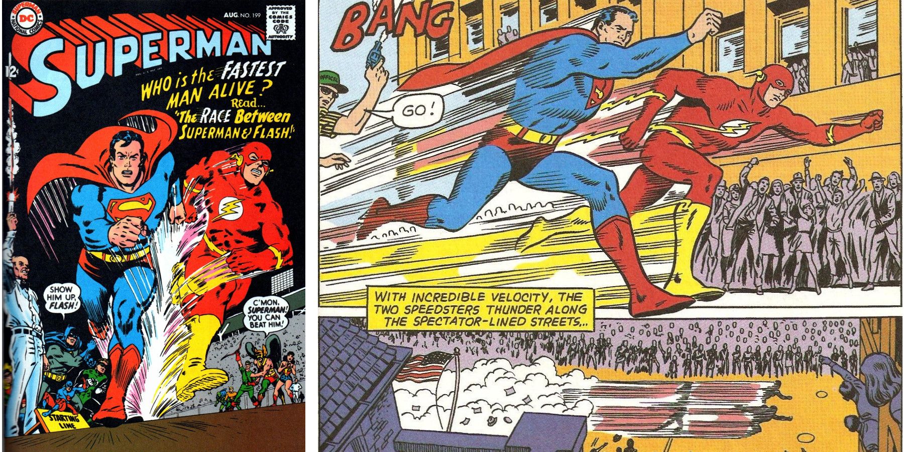 Superman vs The Flash