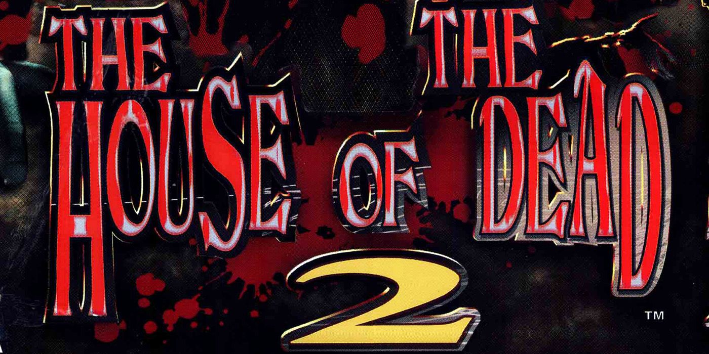 The House of the Dead 2 arcade marquee