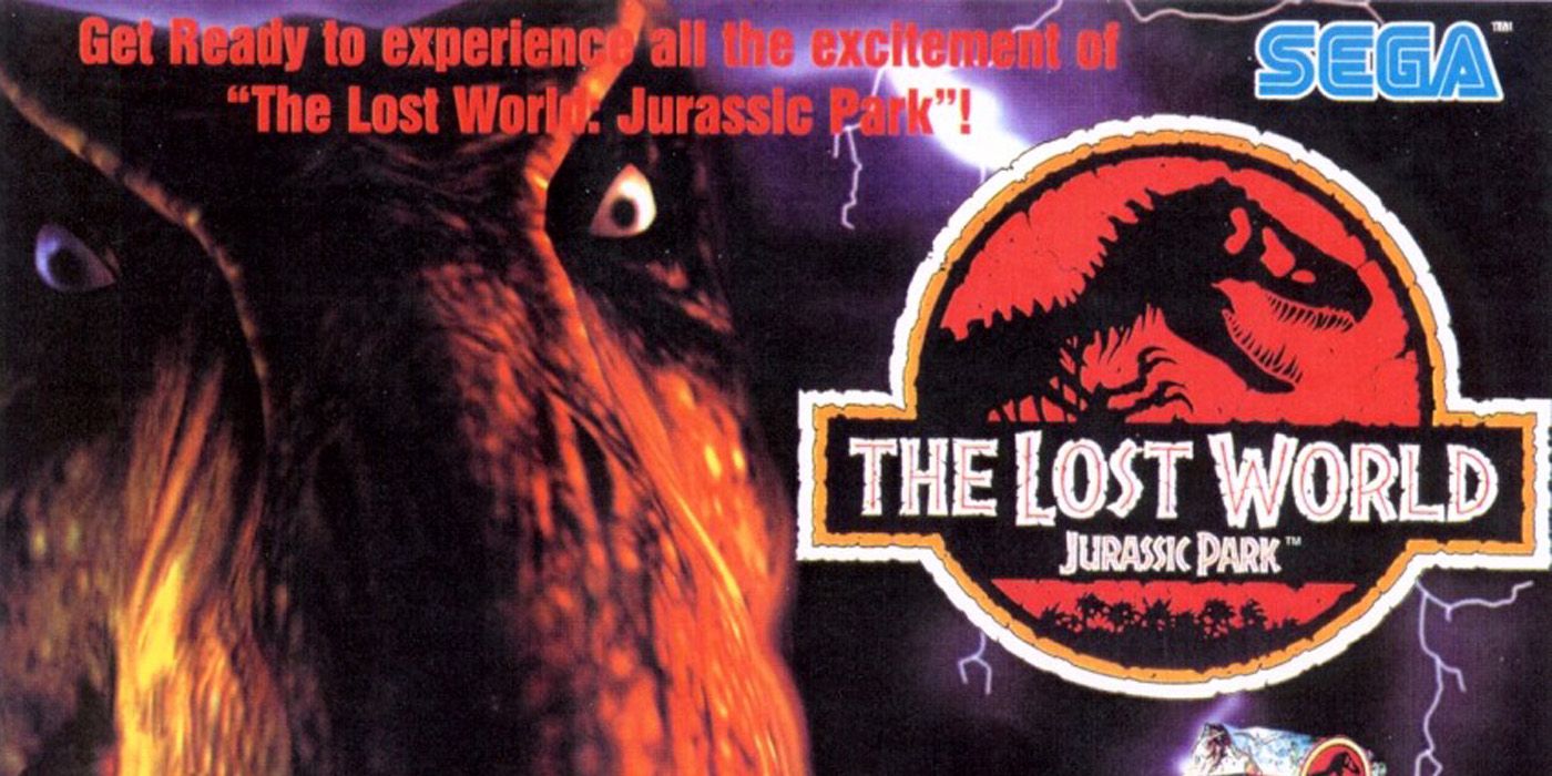 The Lost World Jurassic Park arcade advertisement v2