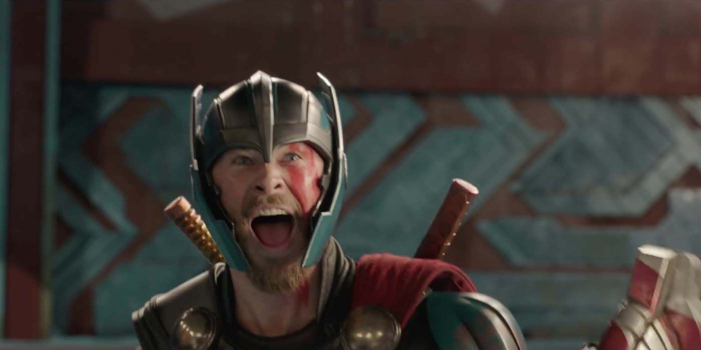 Thor Ragnarok laughing