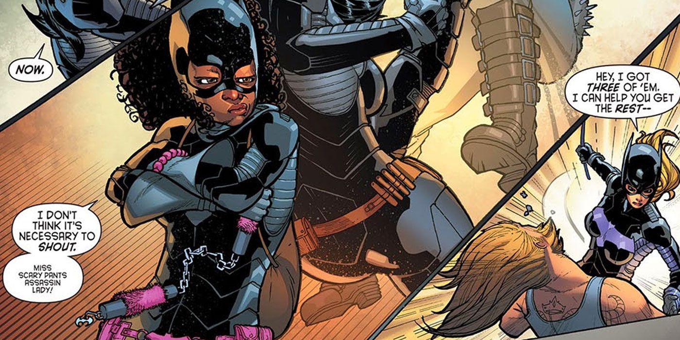 Tiffany Fox in Future's End Batgirl