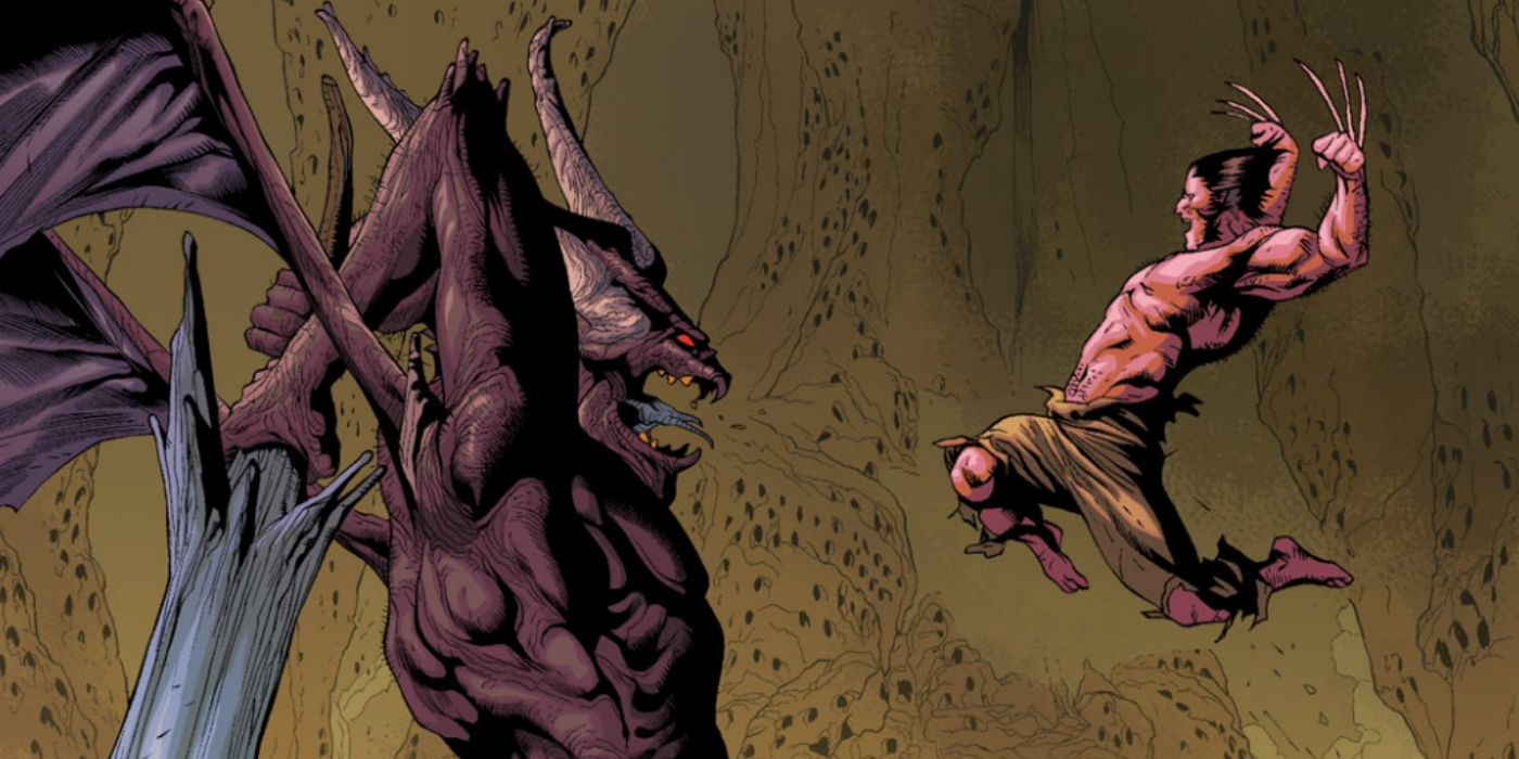 Wolverine in Hell - Logan fights the Devil