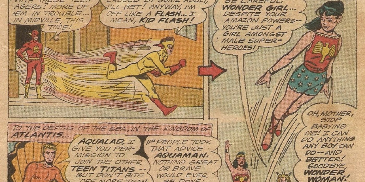 Wonder Girl in the Brave and the Bold issue sixty